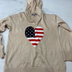 Marled knit‎ sweater